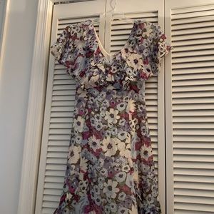 Long floral calypso dress